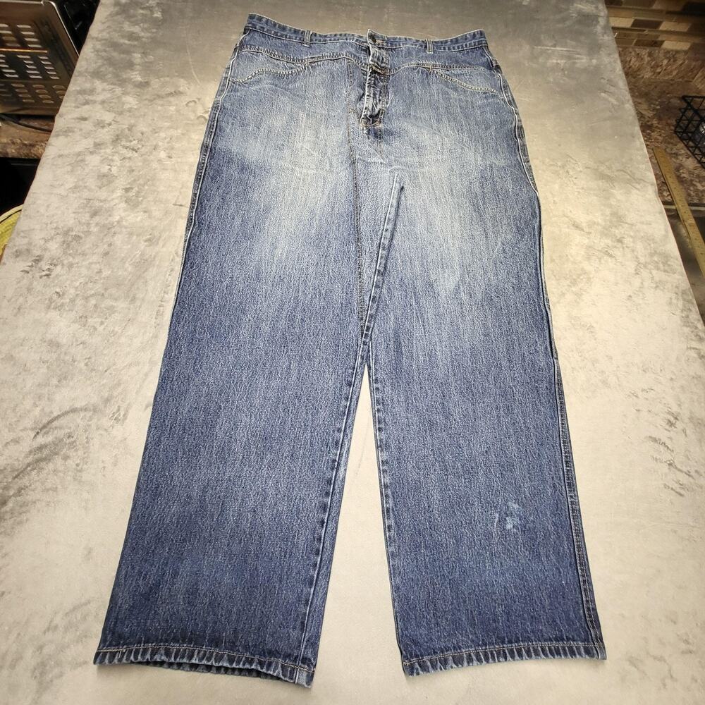 Marithe & Francois Girbaud Jeans Mens 44 Blue Relaxed Straight Baggy 90s